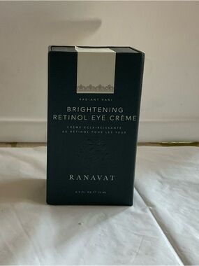 RANAVAT Brightening Retinol Eye Crème .5oz/15ml-New Sealed